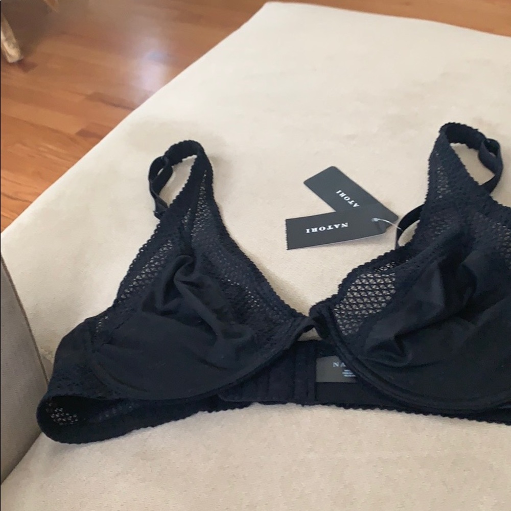 NWT Natori tranquil bra 36D black